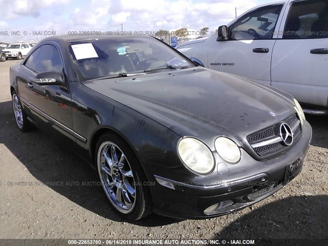 WDBPJ75J12A026947 - 2002 MERCEDES-BENZ CL 500 GRAY photo 1