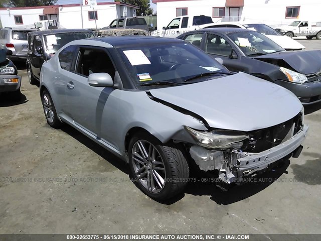 JTKJF5C71B3010068 - 2011 TOYOTA SCION TC 灰色 照片 1