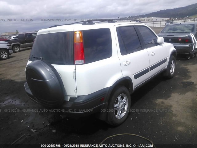 JHLRD1865YC031834 - 2000 HONDA CR-V EX WHITE photo 4