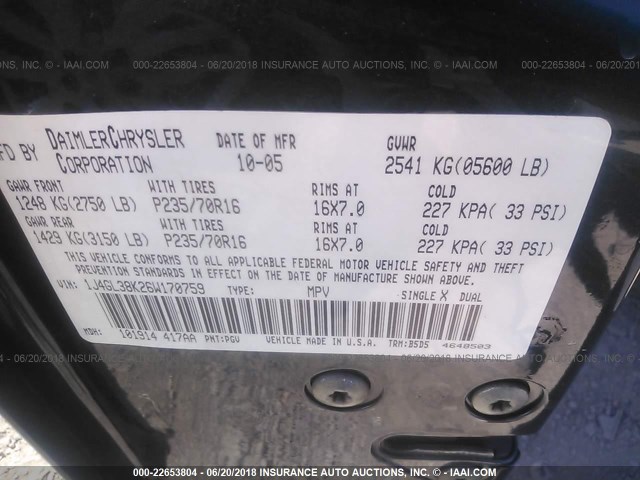 1J4GL38K26W170759 - 2006 JEEP LIBERTY RENEGADE GREEN photo 9