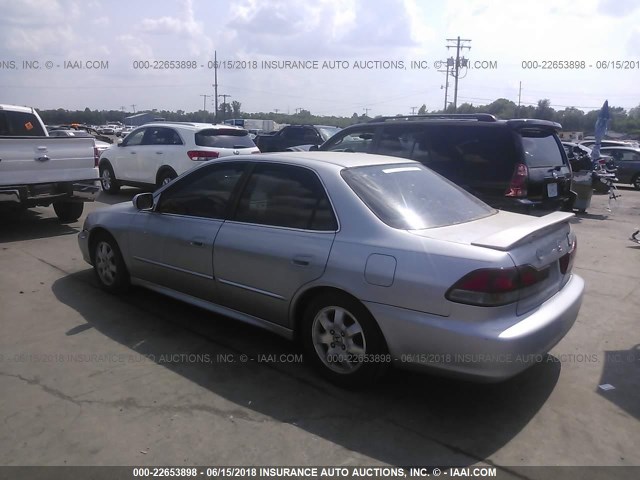 1HGCG56652A139492 - 2002 HONDA ACCORD EX SILVER photo 3