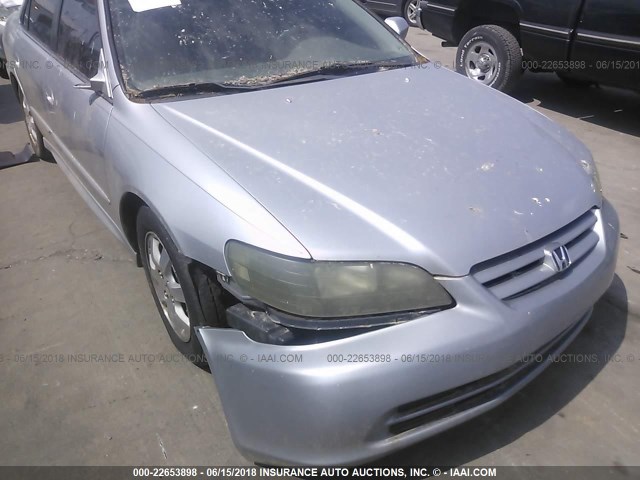 1HGCG56652A139492 - 2002 HONDA ACCORD EX SILVER photo 6