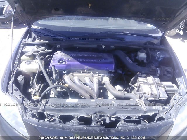 JTKDE177160111282 - 2006 TOYOTA SCION TC 紫色 照片 10