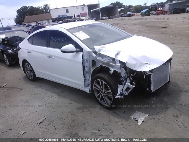 5NPD84LF0HH148410 - 2017 HYUNDAI ELANTRA SE/VALUE/LIMITED WHITE photo 1