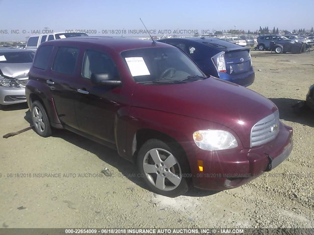 3GNDA13D37S569745 - 2007 CHEVROLET HHR LS RED photo 1