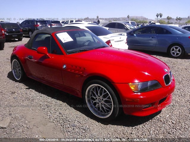 4USCJ3328VLC00703 - 1997 BMW Z3 2.8 RED photo 1