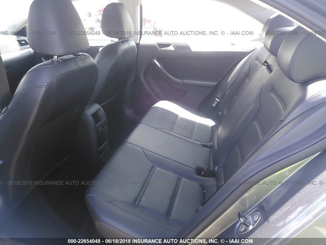 3VWD07AJXEM275801 - 2014 VOLKSWAGEN JETTA SE GRAY photo 8