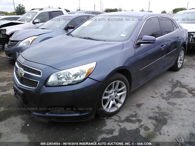 1G11C5SA7DF340126 - 2013 CHEVROLET MALIBU 1LT 蓝色 照片 2