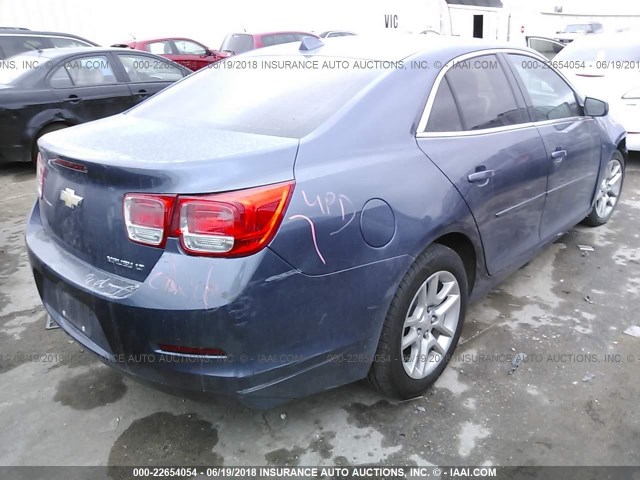 1G11C5SA7DF340126 - 2013 CHEVROLET MALIBU 1LT 蓝色 照片 4
