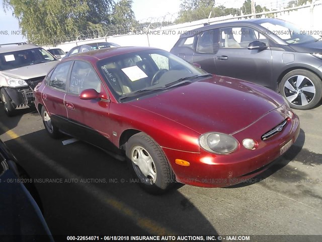 1FAFP52S8WA255425 - 1998 FORD TAURUS LX/SE MAROON photo 1