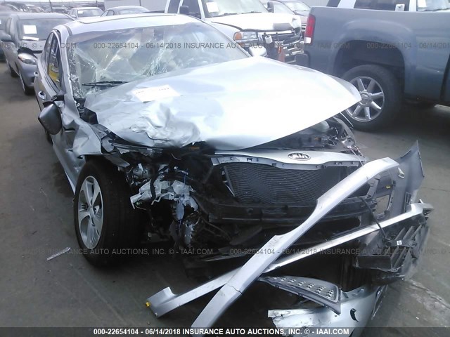 KNAGM4AD1F5086486 - 2015 KIA OPTIMA HYBRID SILVER photo 6