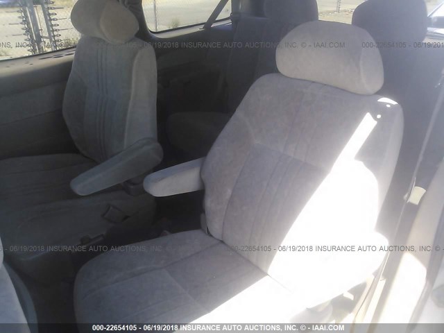 4T3ZF13CXXU093553 - 1999 TOYOTA SIENNA LE/XLE WHITE photo 8