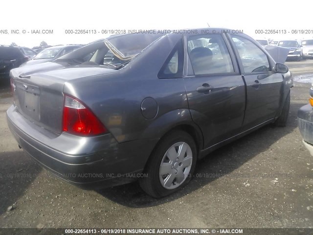 1FAHP34N47W205243 - 2007 FORD FOCUS ZX4/S/SE/SES 棕色 照片 4