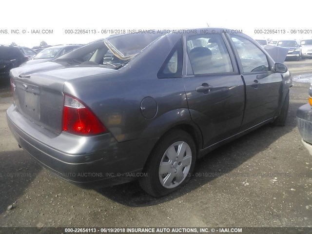 1FAHP34N47W205243 - 2007 FORD FOCUS ZX4/S/SE/SES TAN photo 4