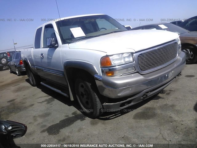 1GTEK19T2YE239521 - 2000 GMC NEW SIERRA K1500 WHITE photo 1