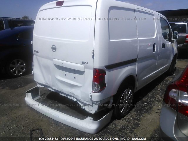 3N6CM0KN1FK711165 - 2015 NISSAN NV200 2.5S/2.5SV WHITE photo 4