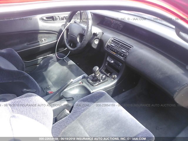 JHMBB2152NC008372 - 1992 HONDA PRELUDE SI ALB/SR RED photo 5