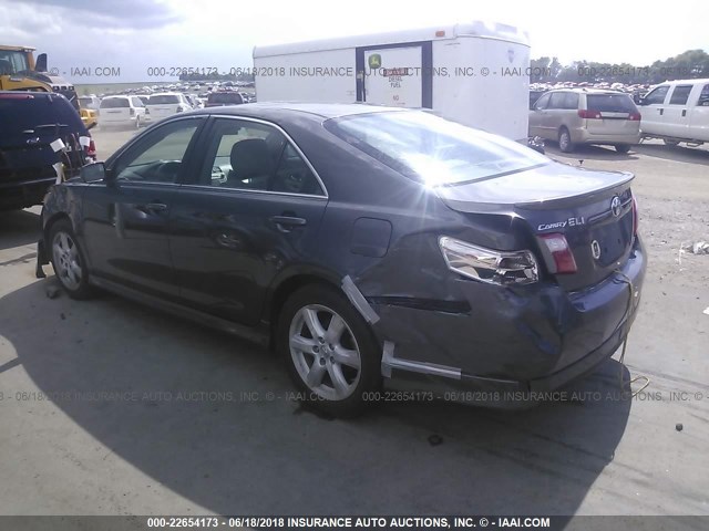 4T1BE46K49U398129 - 2009 TOYOTA CAMRY SE/LE/XLE 灰色 照片 3