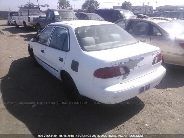 1NXBR12E0XZ224316 - 1999 TOYOTA COROLLA VE/CE/LE 白色 照片 3