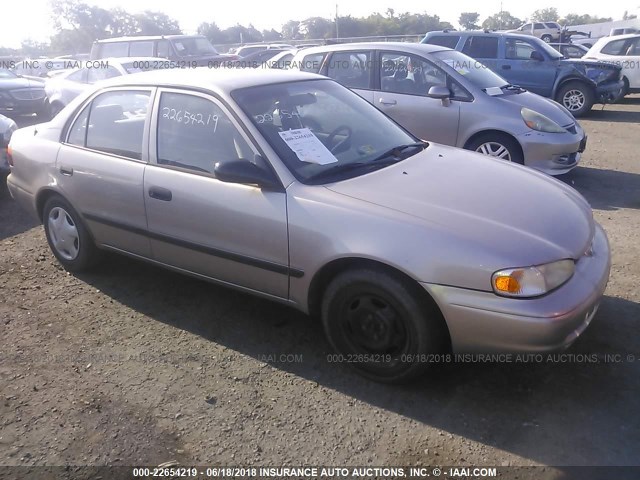 1Y1SK548X2Z419984 - 2002 CHEVROLET GEO PRIZM LSI BEIGE photo 1