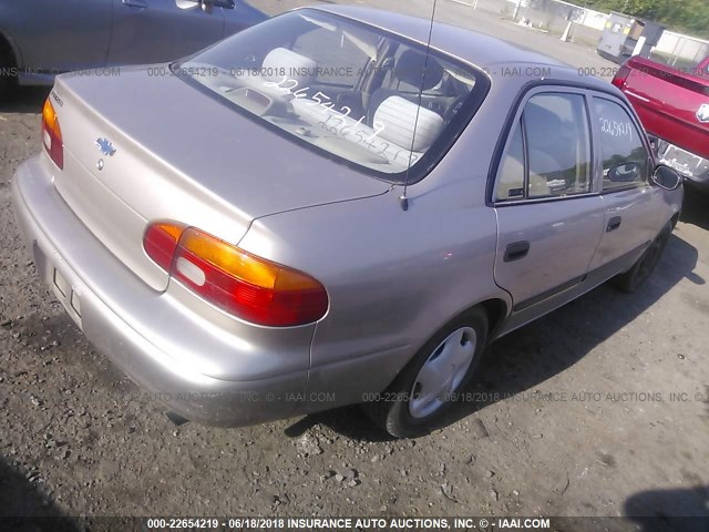 1Y1SK548X2Z419984 - 2002 CHEVROLET GEO PRIZM LSI BEIGE photo 4