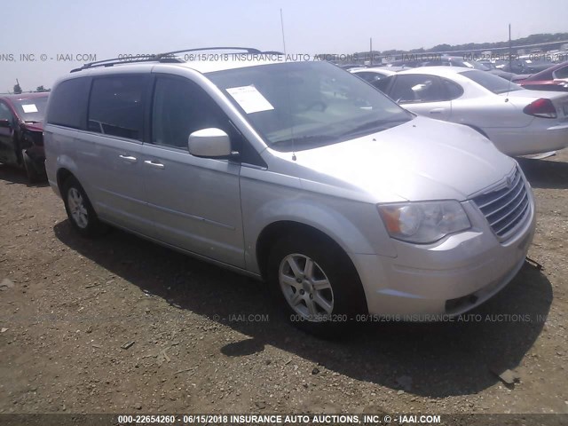 2A8HR54P38R609929 - 2008 CHRYSLER TOWN & COUNTRY TOURING SILVER photo 1
