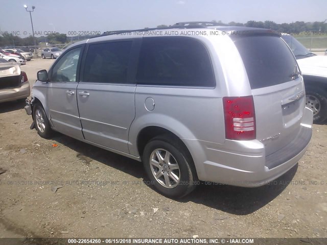2A8HR54P38R609929 - 2008 CHRYSLER TOWN & COUNTRY TOURING SILVER photo 3
