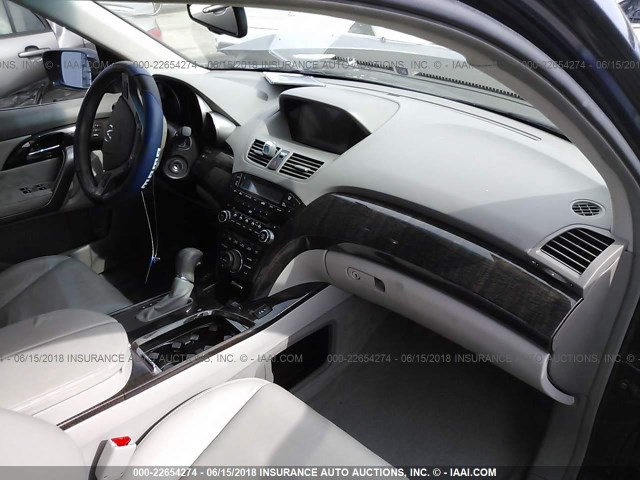 2HNYD2H45AH501550 - 2010 ACURA MDX TECHNOLOGY BLUE photo 5