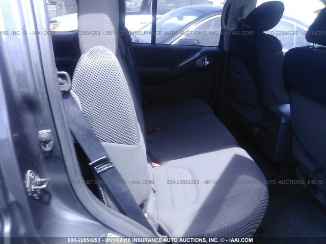 5N1AR1NN8CC632389 - 2012 NISSAN PATHFINDER S/LE/SE GRAY photo 8