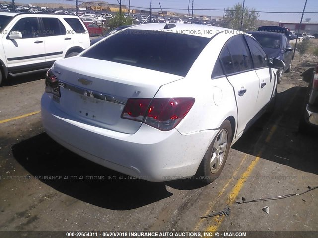 1G1PE5SBXG7128106 - 2016 CHEVROLET CRUZE LIMITED LT WHITE photo 4