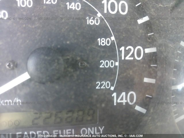 JT2BG22K8W0225492 - 1998 TOYOTA CAMRY CE/LE/XLE BLUE photo 7