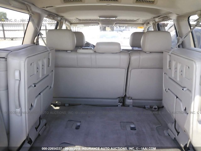 JT3HT05J4X0057103 - 1999 TOYOTA LAND CRUISER  GRAY photo 8