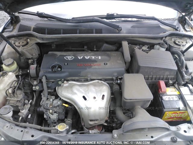 4T4BE46K29R064302 - 2009 TOYOTA CAMRY SE/LE/XLE 灰色 照片 10