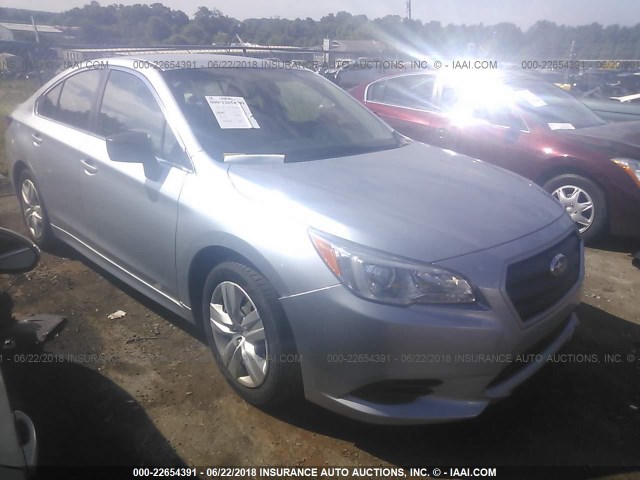 4S3BNBA62G3028867 - 2016 SUBARU LEGACY 2.5I SILVER photo 1