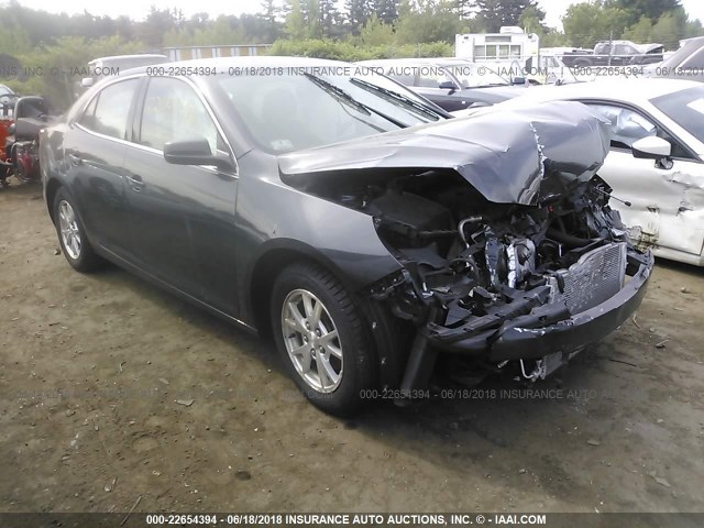 1G11A5SL0EF246730 - 2014 CHEVROLET MALIBU LS GRAY photo 1