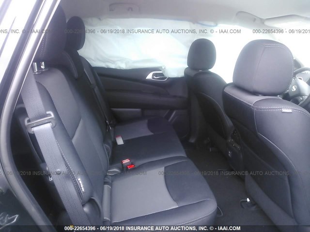 5N1DR2MM8JC645314 - 2018 NISSAN PATHFINDER S/SV/SL/PLATINUM 黑色 照片 8