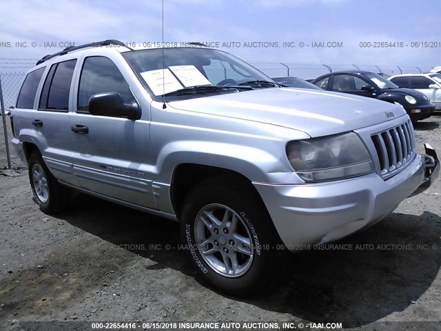1J4GW48S44C374619 - 2004 JEEP GRAND CHEROKEE LAREDO/COLUMBIA/FREEDOM 银色 照片 1