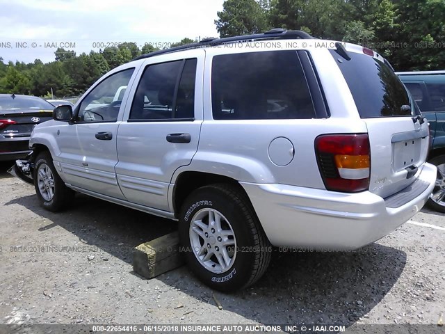 1J4GW48S44C374619 - 2004 JEEP GRAND CHEROKEE LAREDO/COLUMBIA/FREEDOM 银色 照片 3