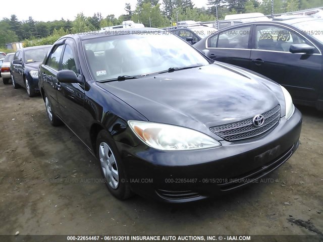 4T1BE32K34U295275 - 2004 TOYOTA CAMRY LE/XLE/SE შავი ფოტო 1