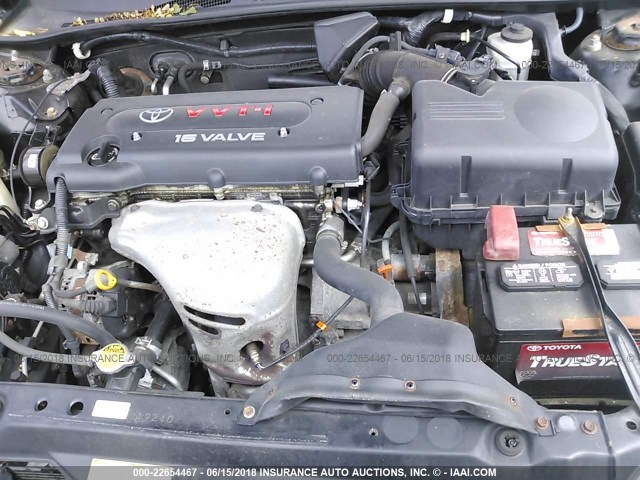 4T1BE32K34U295275 - 2004 TOYOTA CAMRY LE/XLE/SE შავი ფოტო 10