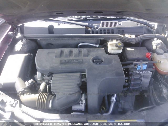 1G8AJ55F07Z102250 - 2007 SATURN ION LEVEL 2 栗色 照片 10
