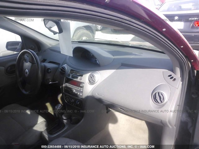 1G8AJ55F07Z102250 - 2007 SATURN ION LEVEL 2 栗色 照片 5