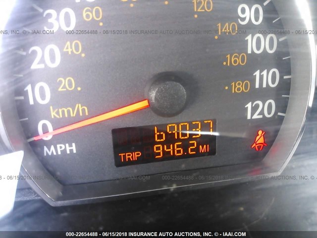 1G8AJ55F07Z102250 - 2007 SATURN ION LEVEL 2 栗色 照片 7