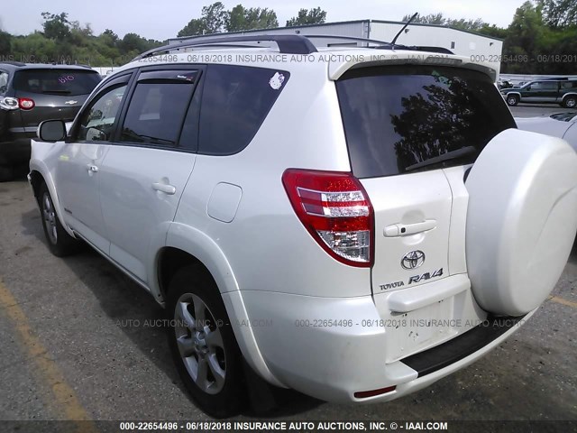 2T3DF4DV7AW052414 - 2010 TOYOTA RAV4 LIMITED Ağ foto 3