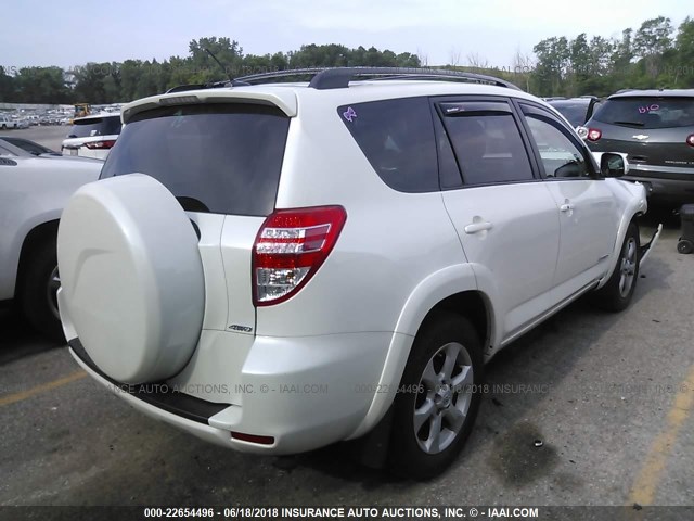 2T3DF4DV7AW052414 - 2010 TOYOTA RAV4 LIMITED Ağ foto 4