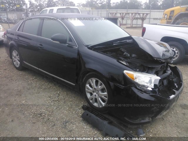 4T1BK3DB4BU375025 - 2011 TOYOTA AVALON LIMITED BLACK photo 1