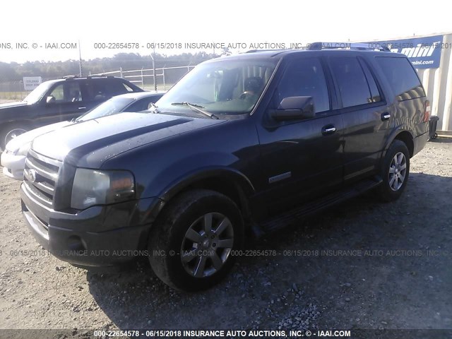 1FMFU19527LA79632 - 2007 FORD EXPEDITION LIMITED GRAY photo 2