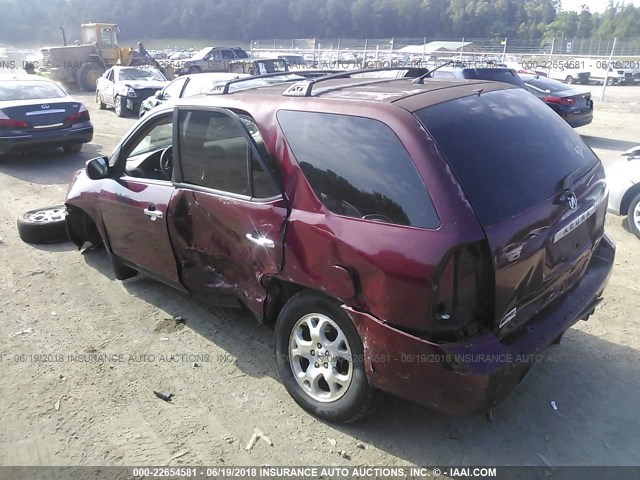 2HNYD18672H518492 - 2002 ACURA MDX TOURING RED photo 6
