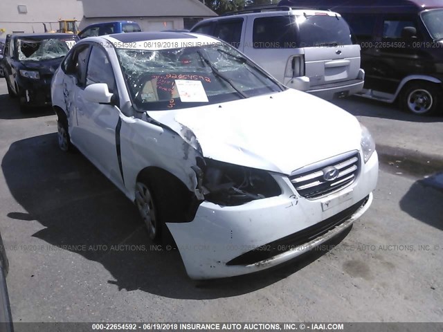 KMHDU46D79U665180 - 2009 HYUNDAI ELANTRA GLS/SE WHITE photo 1