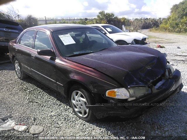 1YVGF22C415242871 - 2001 MAZDA 626 ES/LX MAROON photo 1